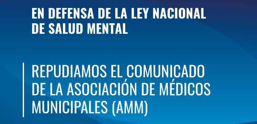 En defensa de la Ley Nacional de Salud Mental